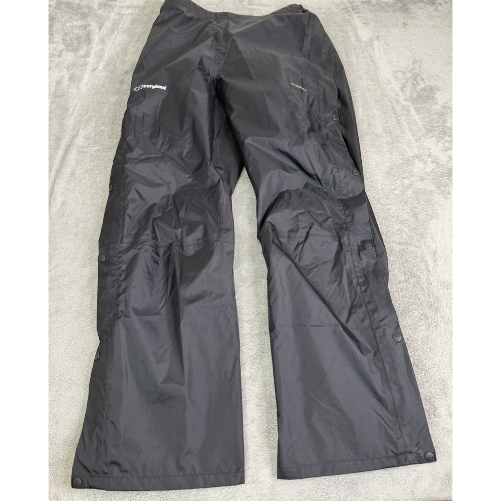 Berghaus Hydroshell Waterproof Ski Pants Men's Size Medium Black